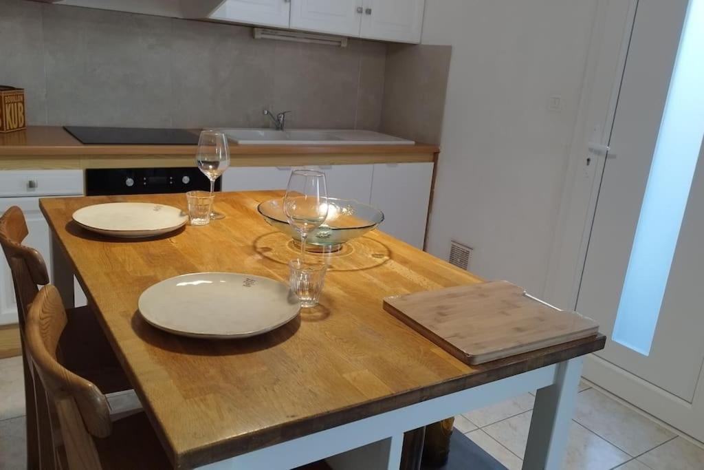 贝济耶Charmante Maison T2 De Plein Pied Avec Exterieur Calme Aux Arenes别墅 外观 照片